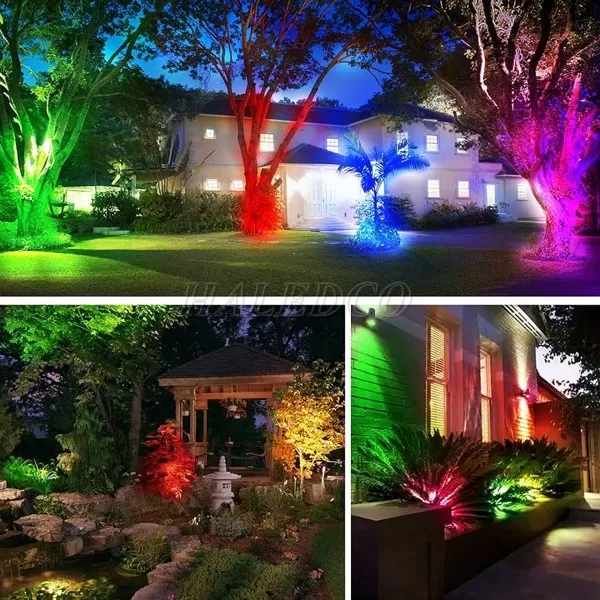 Đèn LED chiếu cây đổi màu 3w HLOG1-3w RGB