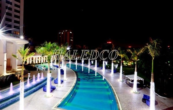 Đèn chiếu sáng bể bơi khách sạn Daewoo