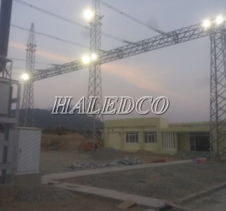 Haledco cung cấp đèn chiếu sáng trạm biến áp thuộc dự án của PCC1 chi nhánh miền Nam