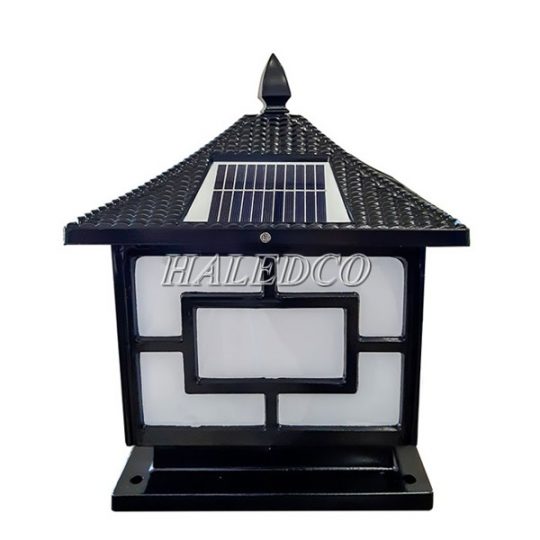 Đèn cổng năng lượng mặt trời 30×30 HLMTTC1-4.8