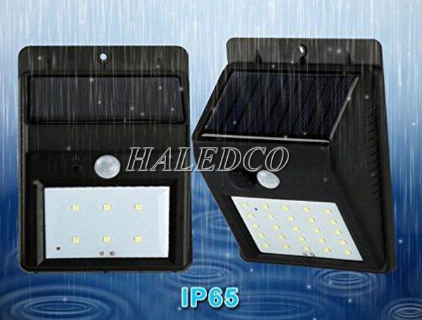 Đèn hành lang năng lượng mặt trời với IP65.  tiêu chuẩn chống thấm nước và chống bụi