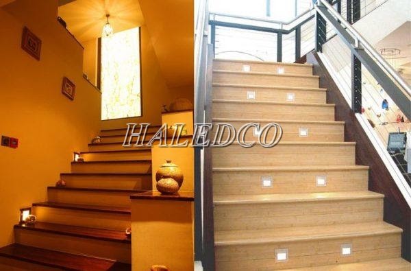 Việc ứng dụng đèn led vào cầu thang tạo không gian đẹp cho ngôi nhà