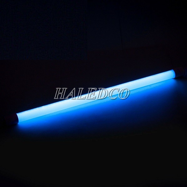 Đèn tuýp LED màu xanh dương T5 30cm 4w