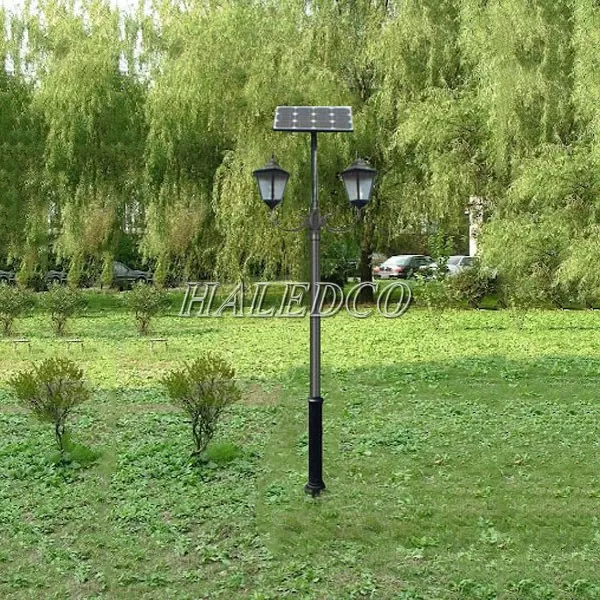 Cột đèn sân vườn năng lượng mặt trời HLMTCD1-24