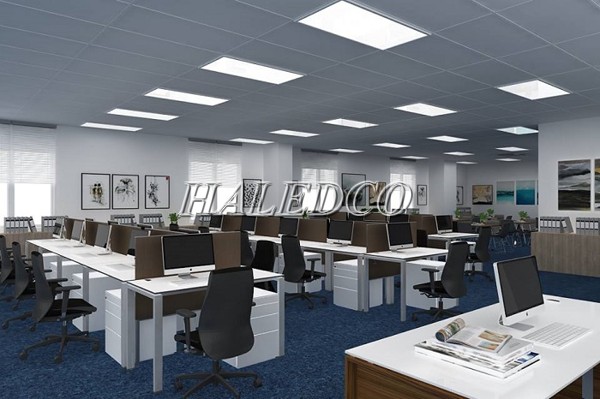 Ánh sáng trắng đảm bảo hiệu quả làm việc nơi công sở