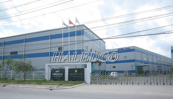 HALEDCO cấp đèn đường LED cho KCN Quế Võ mở rộng