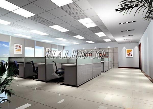 Đèn LED panel 300x600 chiếu sáng văn phòng