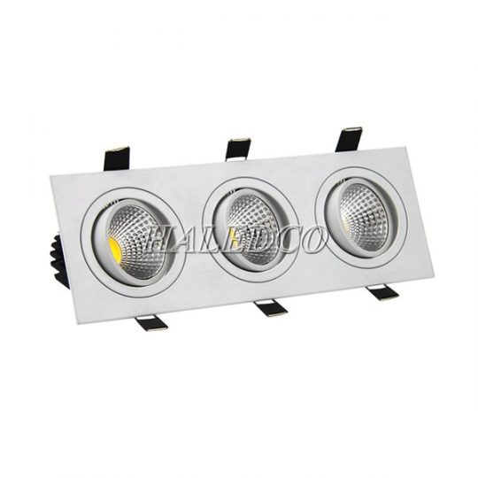 Kiểu dáng Đèn LED âm trần HLDLV11-3x5 màu trắng