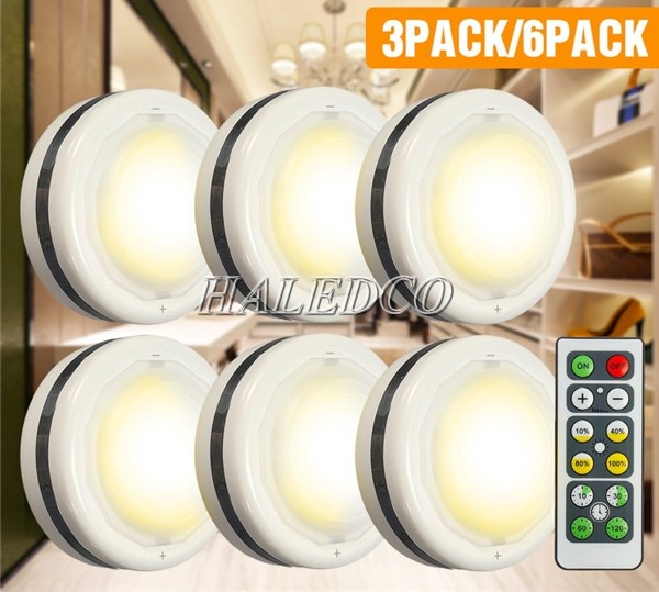 Bộ 6 đèn LED không dây ứng dụng trong gia đình 