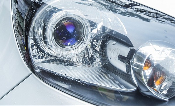 Hình ảnh demo đèn Projector trong công nghệ chiếu sáng ô tô
