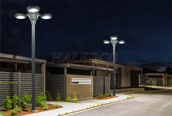 Ứng dụng của trụ đèn LED sân vườn HLSV105
