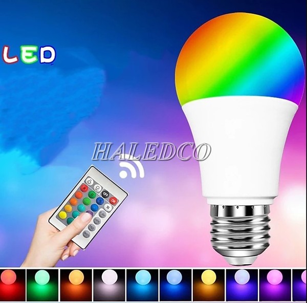 Kiểu dáng và màu ánh sáng LED bulb 16 triệu màu