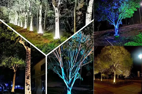 Đèn chiếu cây sân vườn HLOG19-3 RGB