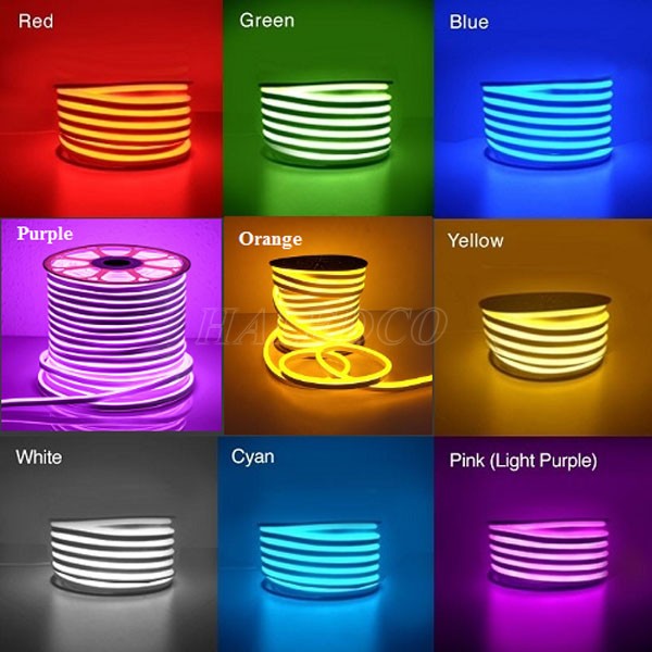 Dây LED Neon Flex uốn chữ cao cấp