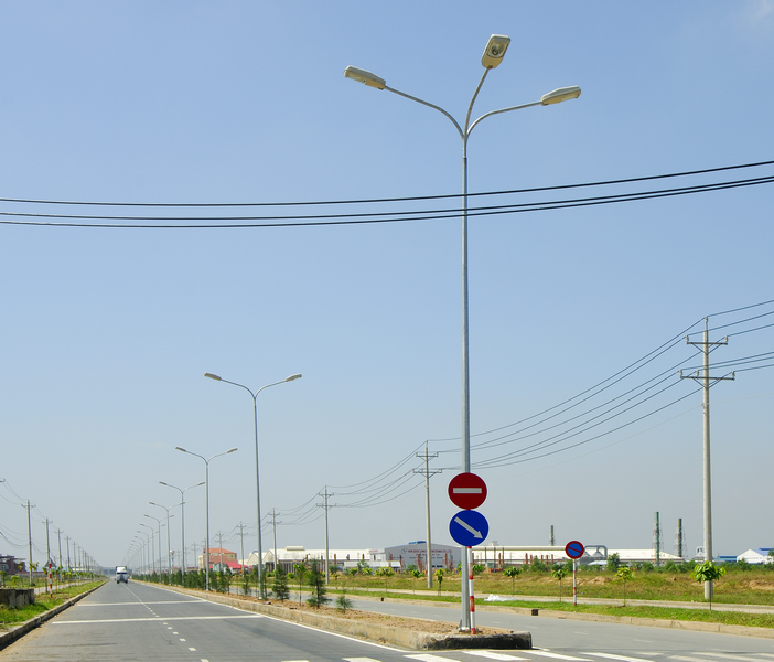 Đèn đường LED 126w chiếu sáng đường cao tốc
