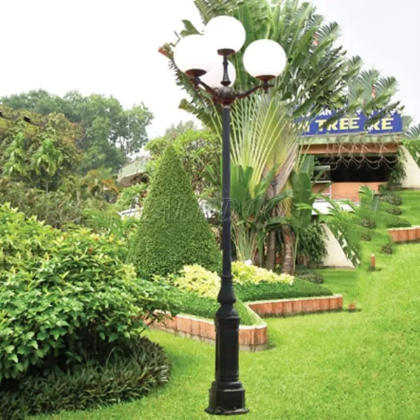 Cột đèn sân vườn DC05B HLV05-CH07-4-4DD