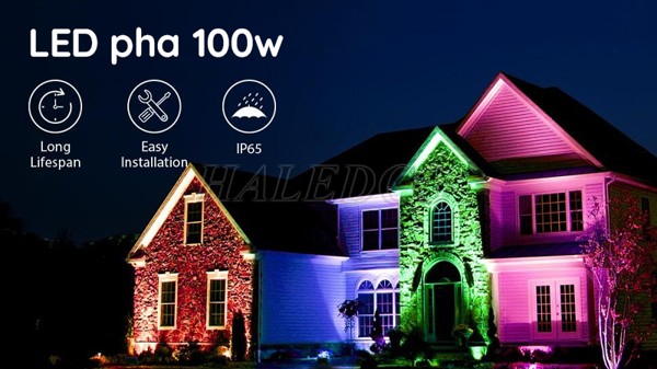 LED pha 100w đạt chuẩn chất lượng Châu Âu