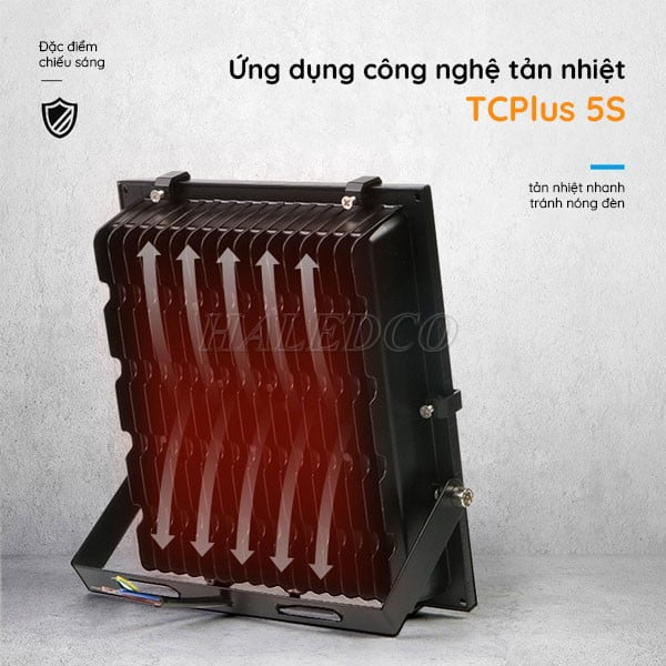 đèn pha led 5054 ứng dụng công nghệ tản nhiệt TCPlus 5s